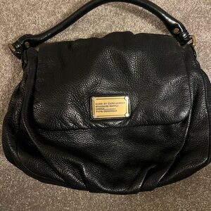 Marc By Marc Jacobs Black Leather Shoulder Bag